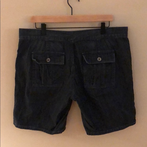 Loft Denim Belted Shorts - Size 12 - Picture 2 of 5